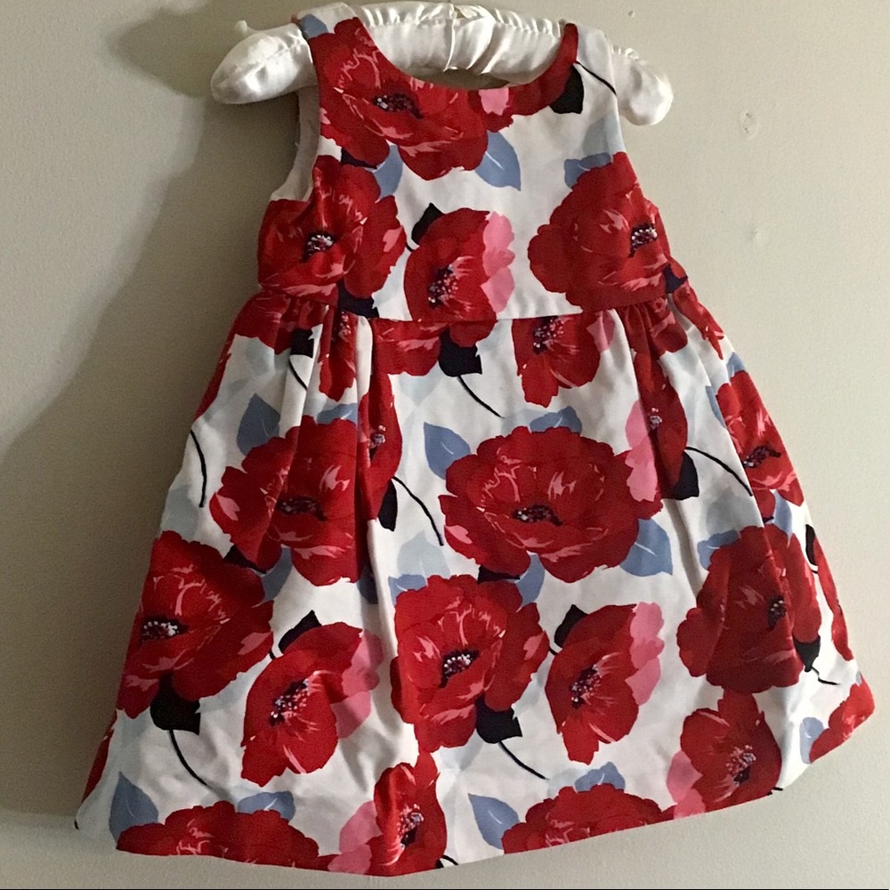 EUC Janie + Jack formal floral dress